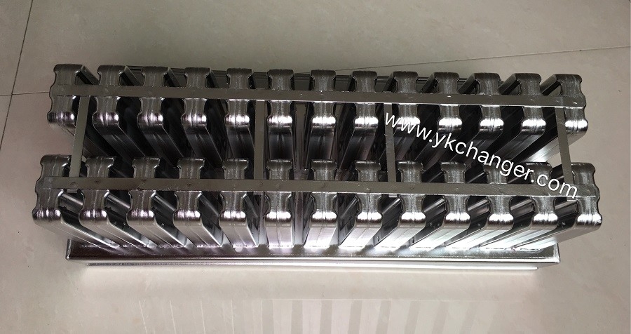 Stainless steel popsicle molds ice cream molds 2X13 106ml robotic welding high quality with stick holder commercial use