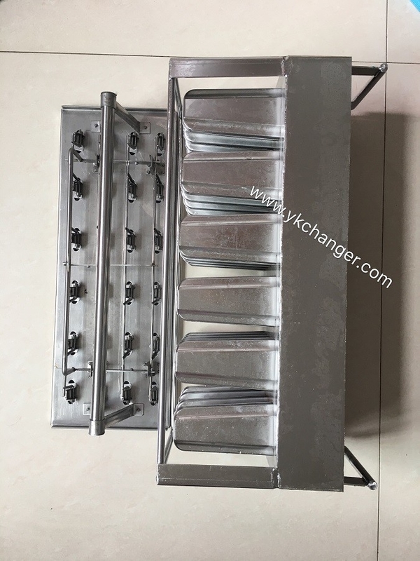 Stainless steel ice popsicle molds ice cream molds italian type gelato molds stick house 4x6 24 sticks with stick holde
