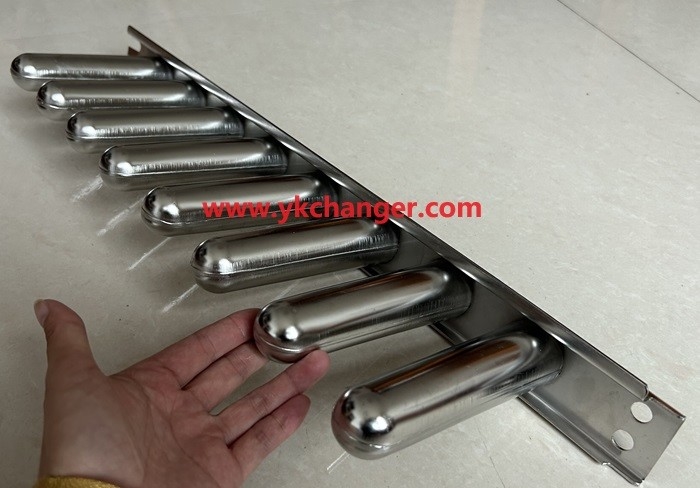 8 cavities molds for Linear stick ice cream machine molds stainless steel by plasma robot welding top quality