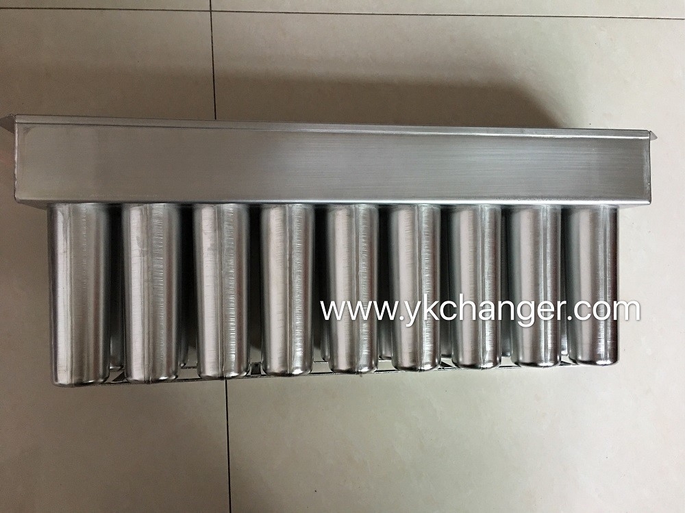 Metal kulfi ice cream moulds stainless steel ice lolly moulds 2x9 117ML ready in stock plasma robot welding high quality