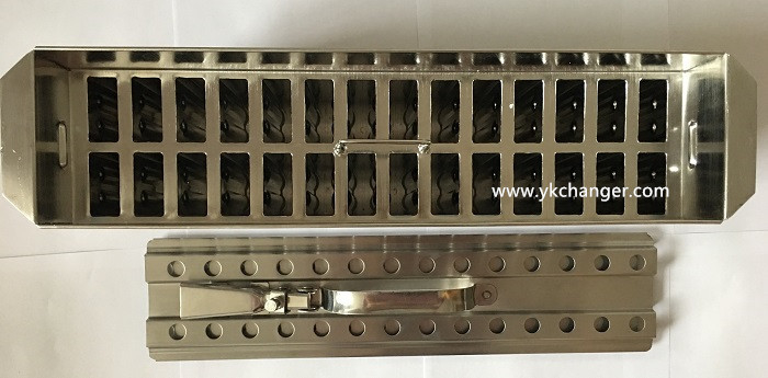 Best popsicle molds commercial use BPA free metal ice pop molds 2X14 28molds ataforma type ONYX best quality from China