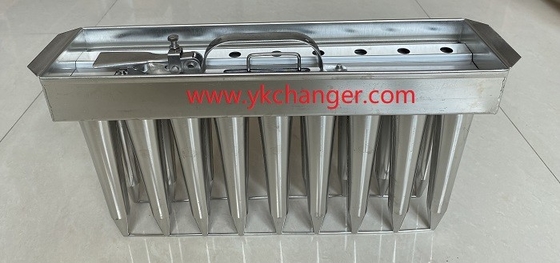 Stainless steel ice cream kulfi moulds ice lolly kulfi moulds candy kulfi moulds 2X9 18cavities with stick extractor