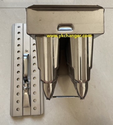 Customized rocket shape popsicle molds unique ice cream molds ice pop molds in stainless steel with stick holder