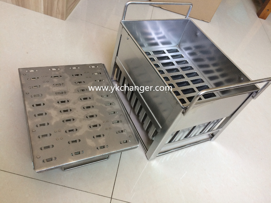 Ice cream freezer mould stainless steel Ice lolly frozen machine mould with stick holder