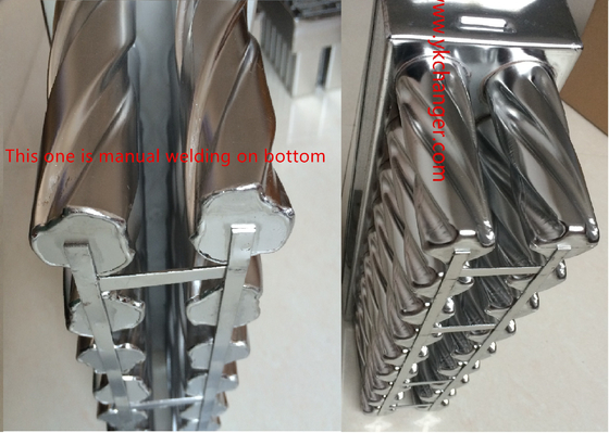 Stainless steel ice pop mould drill spiral shape ice frozen mould ice lolly mould
