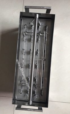 Ice lolly cream stainless steel ice cream moulds italian type gelato molds stick house 4x6 24 sticks with stick holder