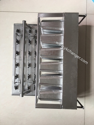 Italian ice cream gelato mold stainless steel 4x6 24 sticks volume 80ml including stick holder high quality CE approved