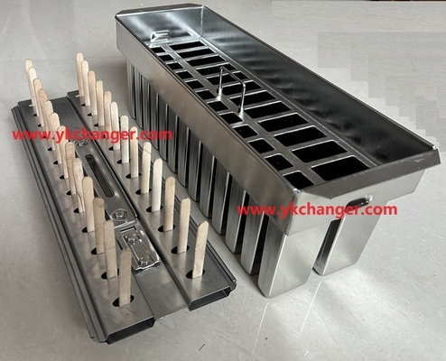 Ice cream stick holder popsicle stick extractor universal for both helix sticks and plain stick ataforma type