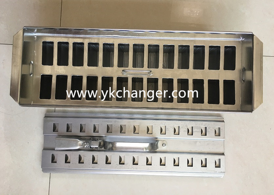 Stainless steel ice pop molds commercial use 2X13 86ml mini paletas robot welding high quality