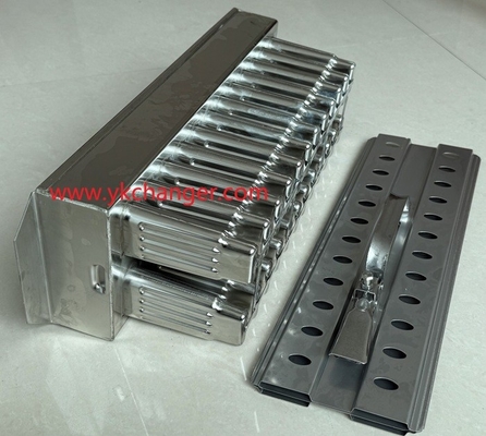 Customized ice cream molds stainless steel 2X12 24cavities with universal stick extractor holder brazil type