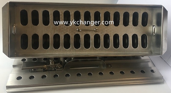 Stainless steel ice cream molds commercial popsicle molds ataforma type with extractor stick aligner high quality