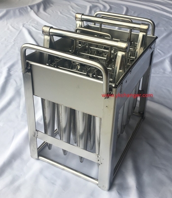 Ice cream kulfi molds kulfi candy molds stainless steel kulfi ice pop molds popsicle molds 4X6 26sticks