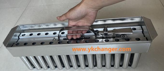 Commercial ice popsicle molds ice cream popsicle molds stainless steel frozen ice pop molds 70ml wave ready to ship 2