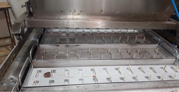 Brine tank ice cream popsicle moulds tray customized size stainless steel frozen ice moulds tray with stick holder 16