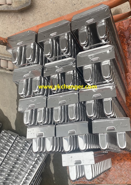 Customized ice pop molds stainless steel brazil type with stick extractor 2X13 26cavities 125ml 18