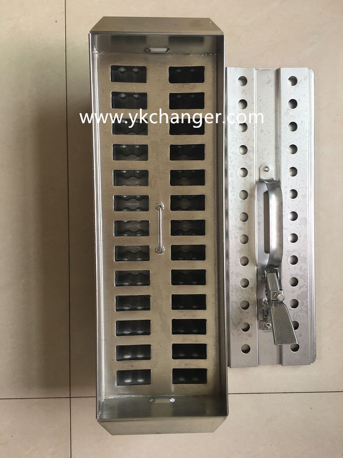 Metal popsicle molds stainless steel ice cream molds ice lolly moulds ice pop molds 2x13 45ml with stick holder 3